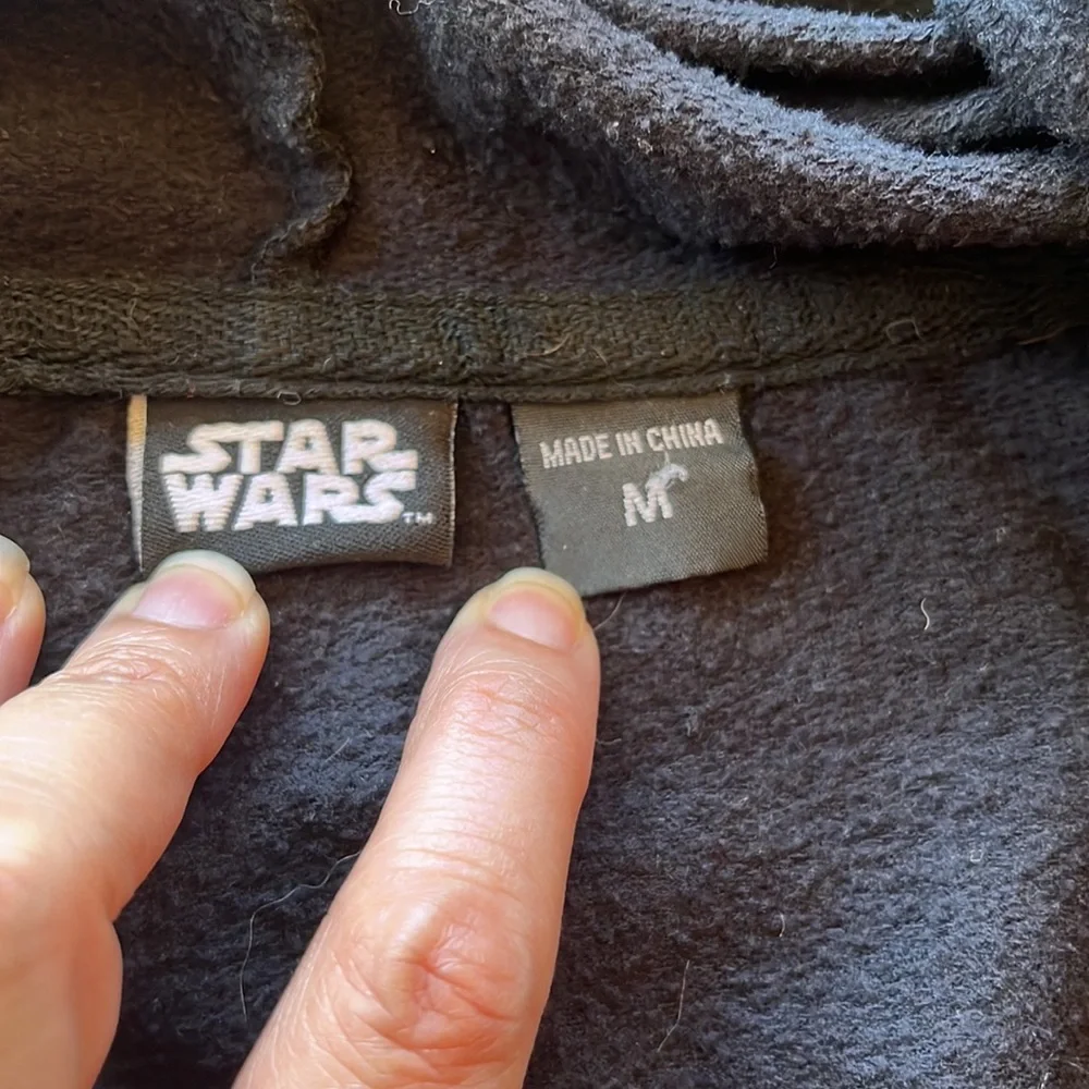 Star Wars | Boy’s Zip-up Hoodie Sweatshirt sz M